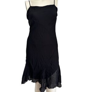 Lily black mini dress